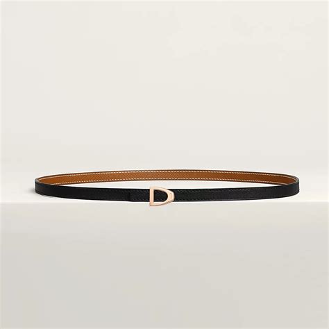 Cavaliere belt buckle & Reversible leather strap 13 mm